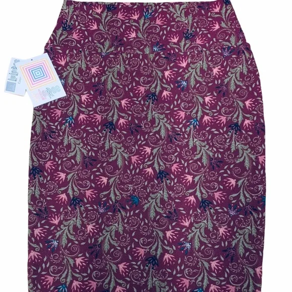LuLaRoe Floral Spring Skirt - Picture 1 of 3